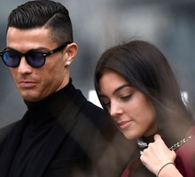 Smutni Cristiano Ronaldo i Georgina Rodriguez