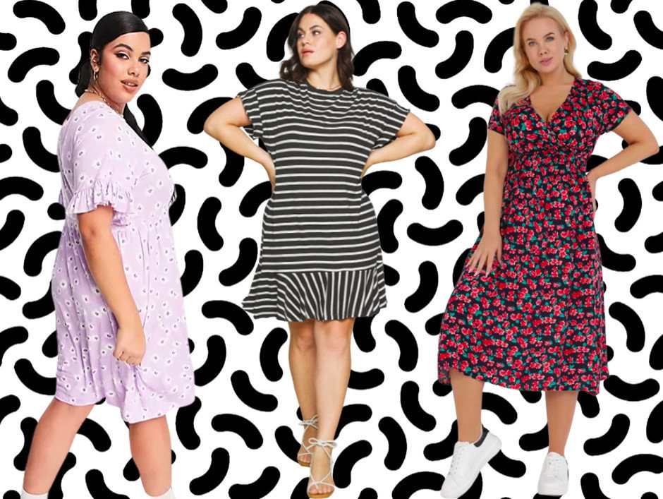 sukienki na lato plus size Asos, Zalando, Born2Be