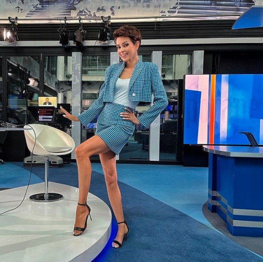Dorota Gardias w komplecie z Zary z wyprzedaży