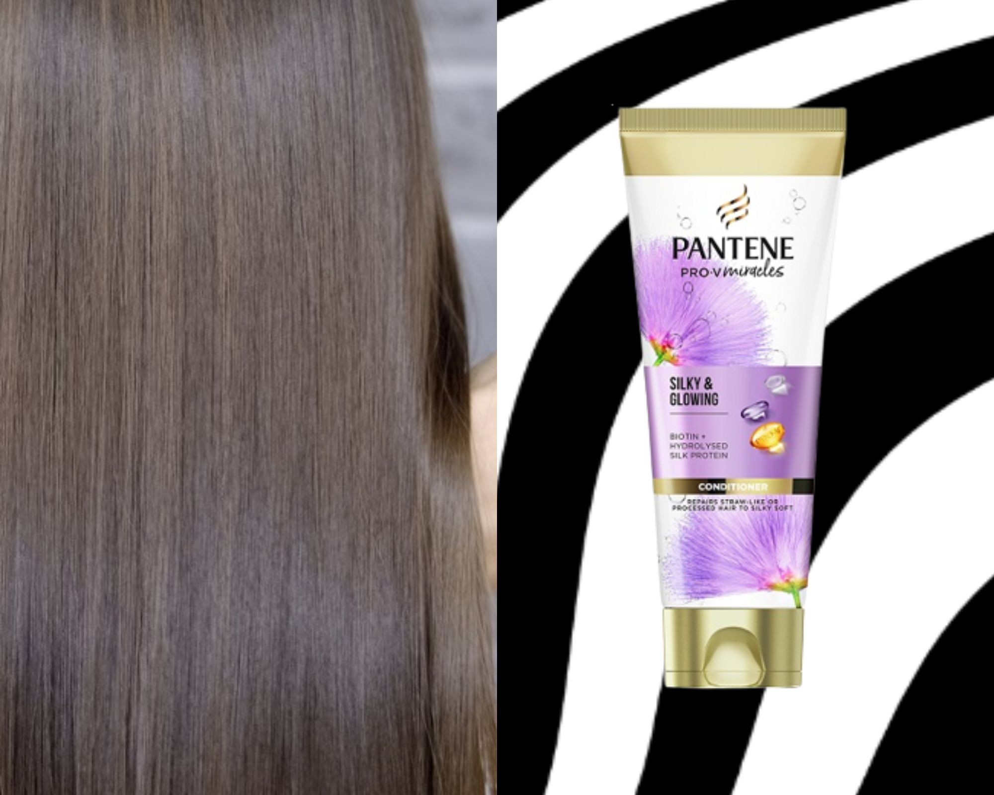 Wygładzająca odżywka z Biedronki z efektem glass hair