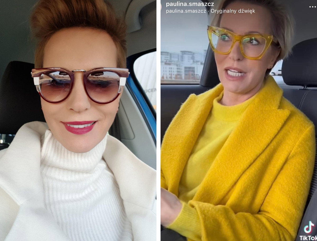 Paulina Smaszcz nie zapina pasów w aucie