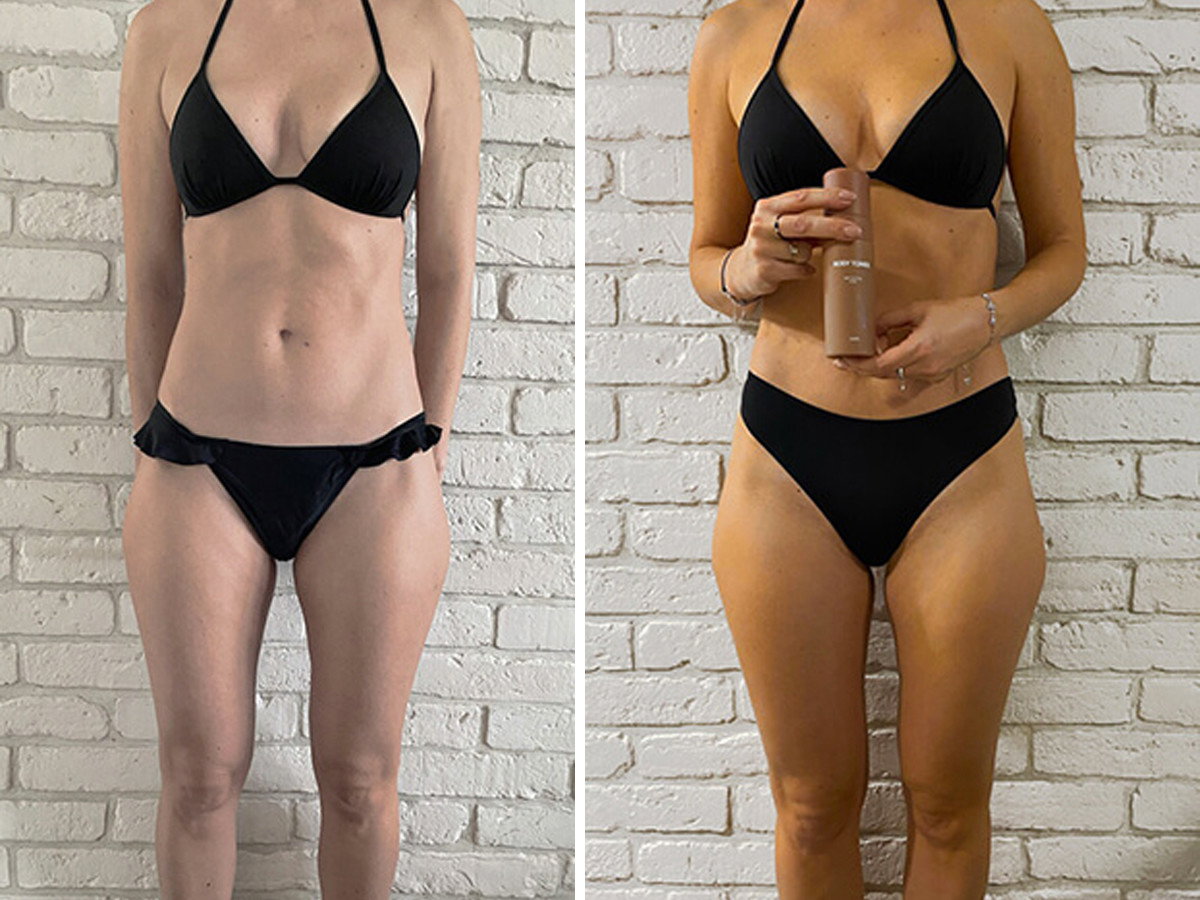 Opalone ciało po piance Body Tones od Nutridome