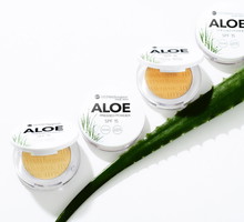 aloesowy puder do twarzy z SPF 15 Bell
