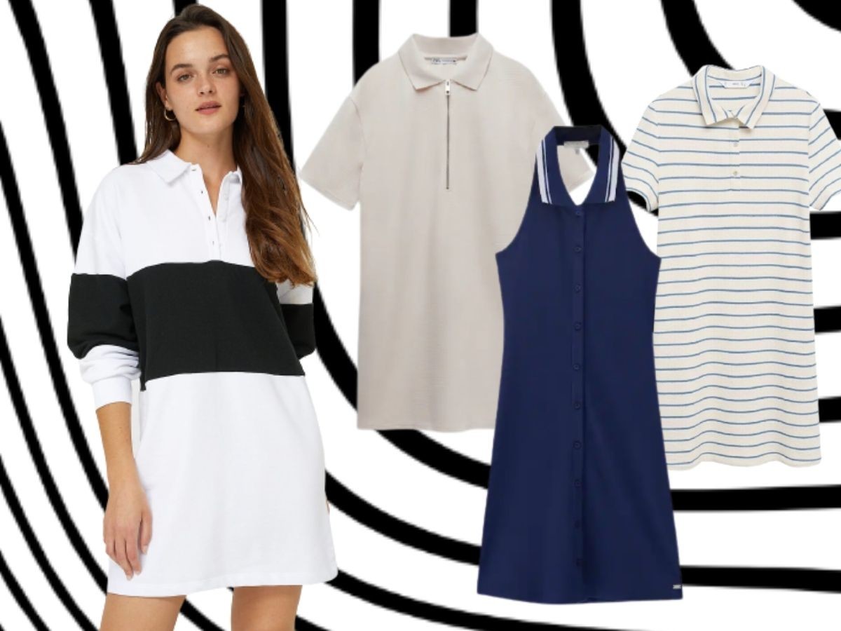 Sukienka polo Zara, Stradivarius, Pull&Bear, Mango