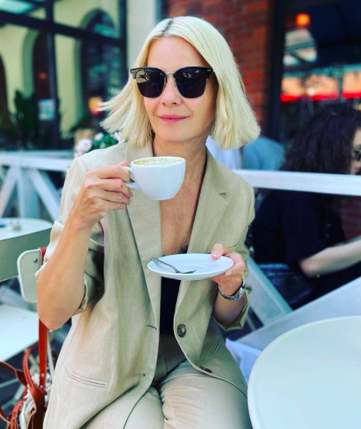 Małgorzata Kożuchowska w modnej stylizacji na jesień 2021