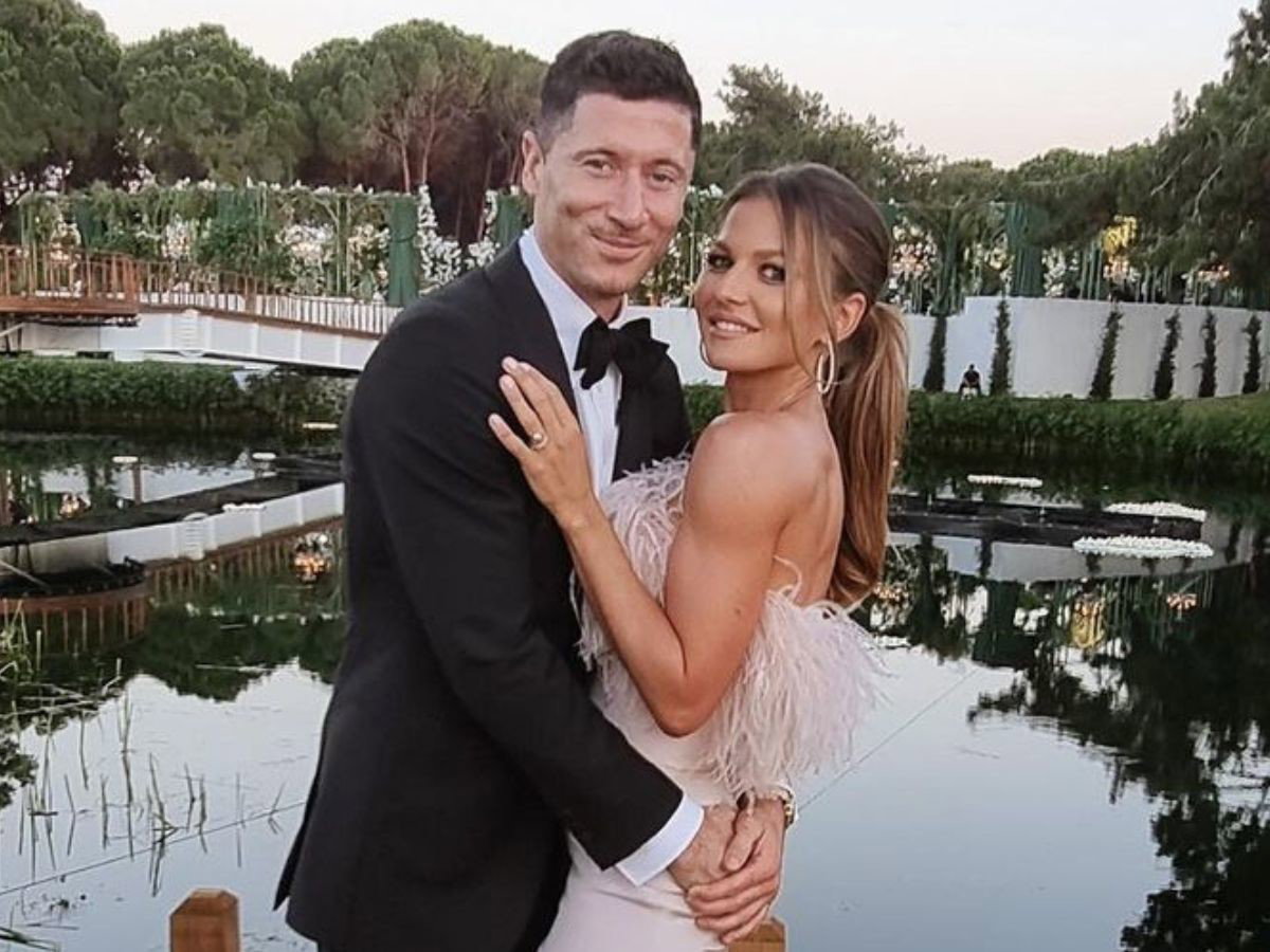 Anna i Robert Lewandowscy
