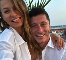 Anna i Robert Lewandowscy świętują 33. urodziny Lewego