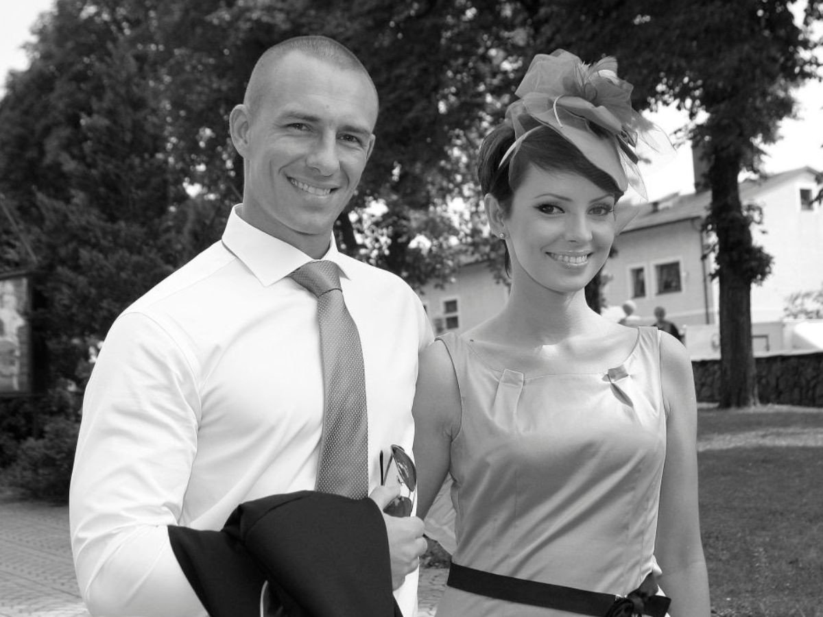 Dorota Gardias z byłym partnerem, Patrykiem Kalskim