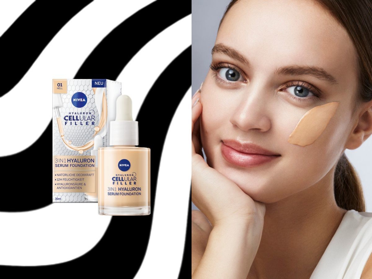 sprytne serum nawilżające zastępuje rozświetlający podkład