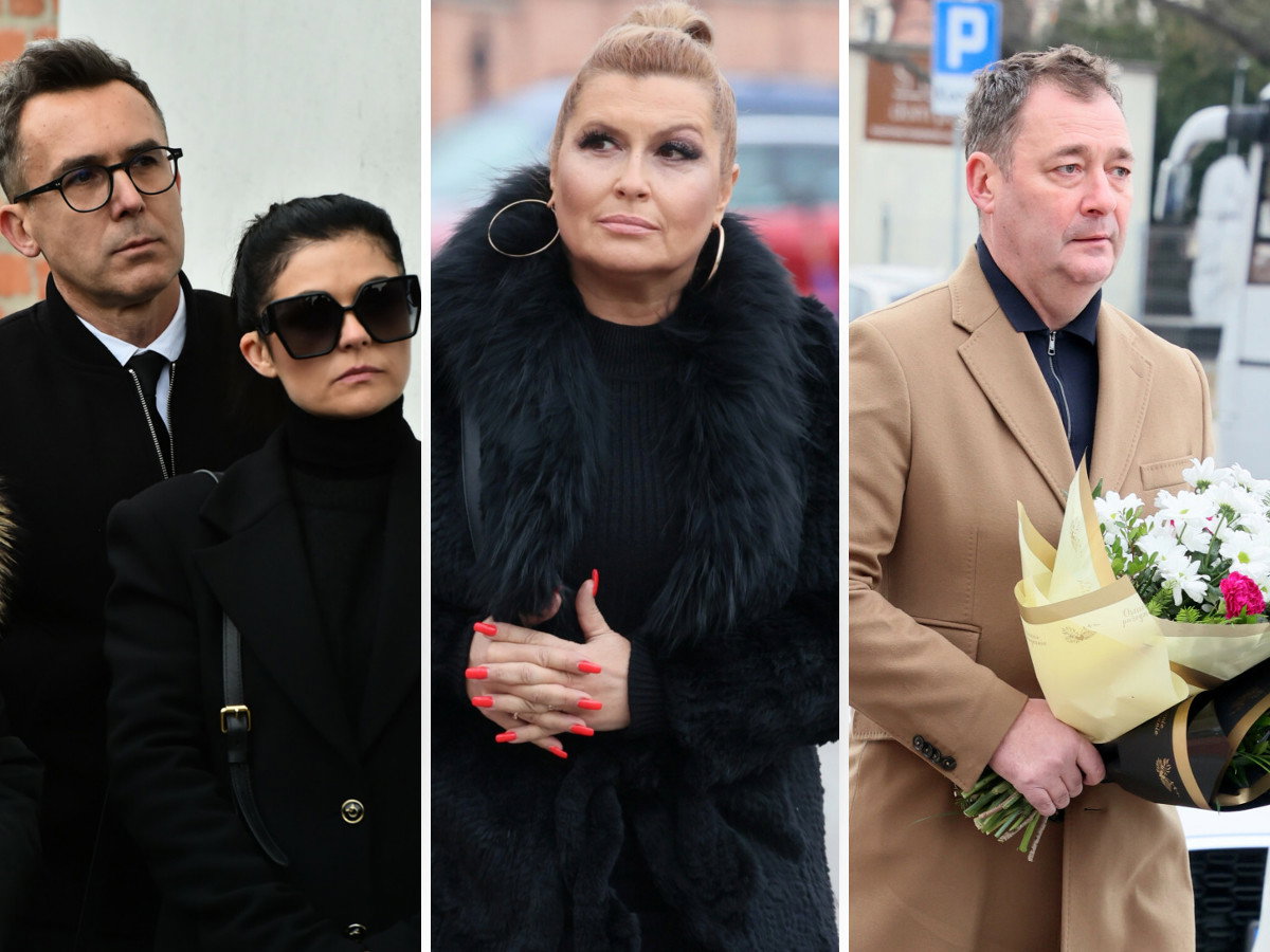 Pogrzeb Emiliana Kamińskiego:  Kożuchowska, Rozenek, Cichopek, Skrzynecka i inni żegnają aktora