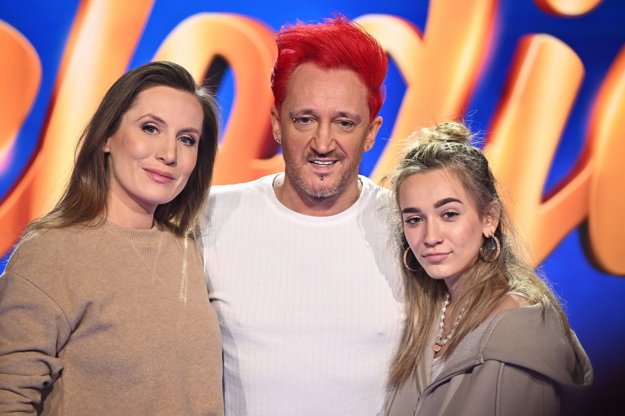 Michał Wiśniewski z żoną i córką w Jaka to melodia