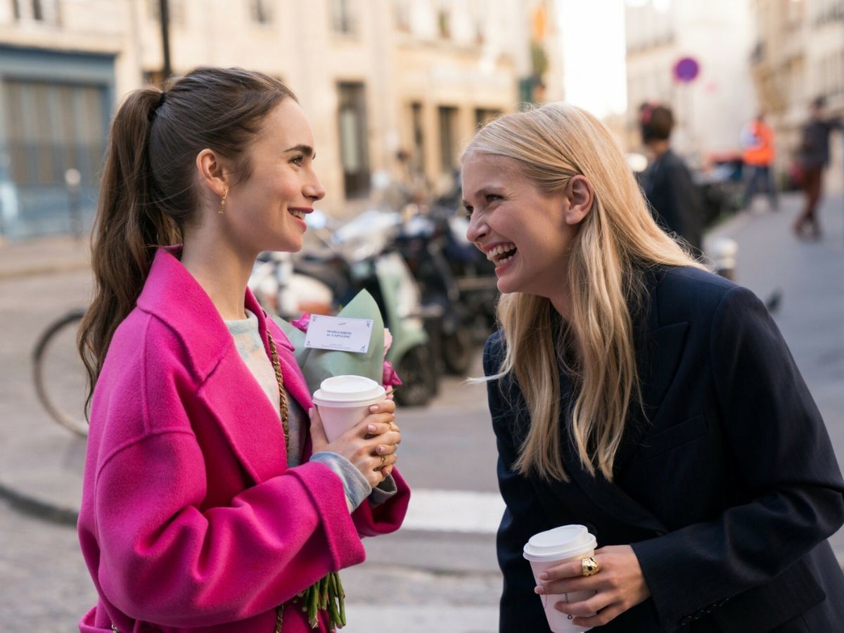 Modna fryzura na Camille z „Emily in Paris”