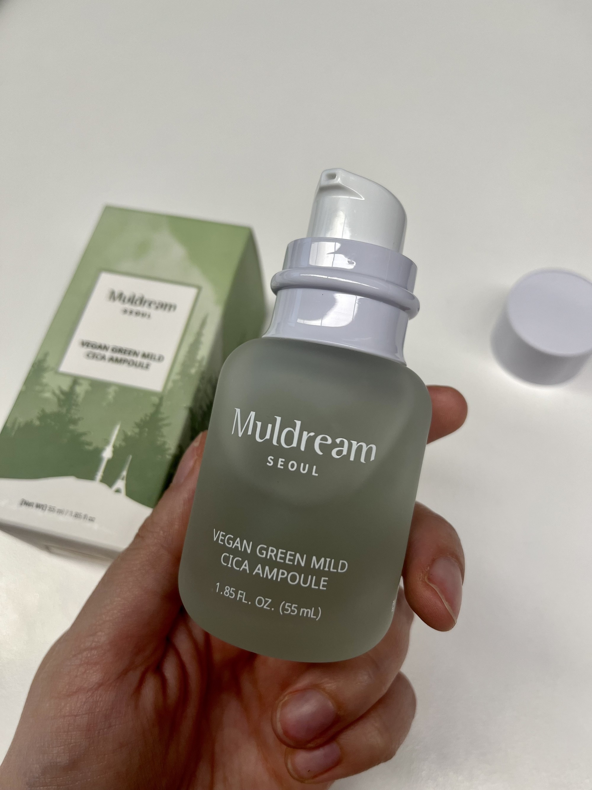zielona ampułka ze spiruliną to hit Koreanek