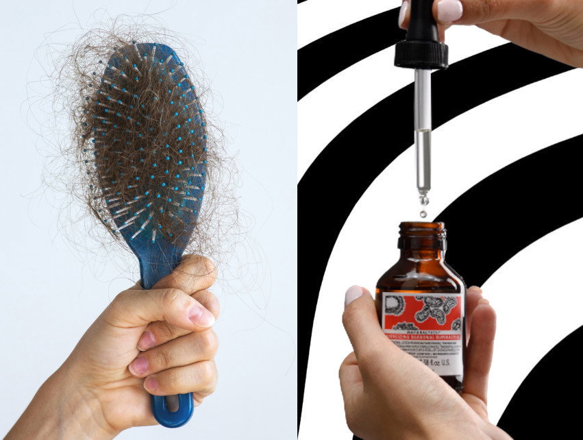 wypadające włosy na szczotce - ENERGIZING Seasonal Superactive Davines
