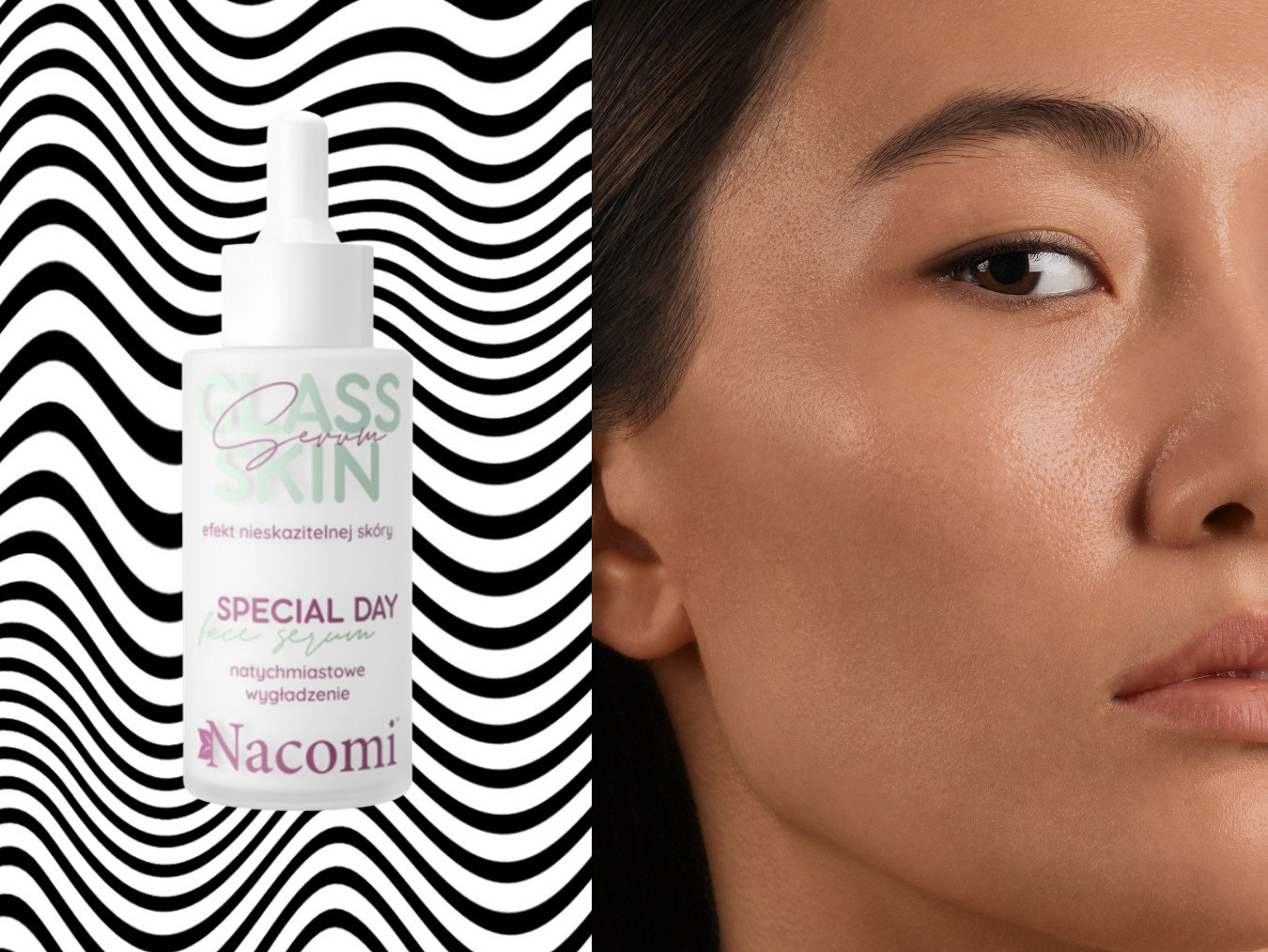 peptydowe serum Glass Skin Nacomi