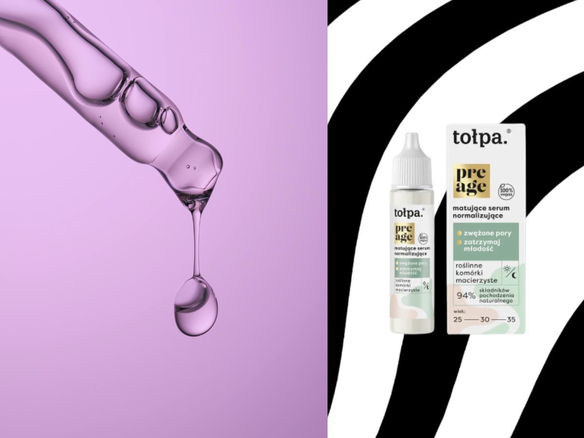 Matujące serum normalizujące z serii Pre Age od Tołpa
