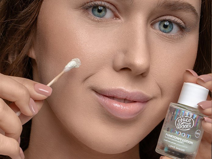 punktowy lotion na niedoskonałości Seboom - Faceboom