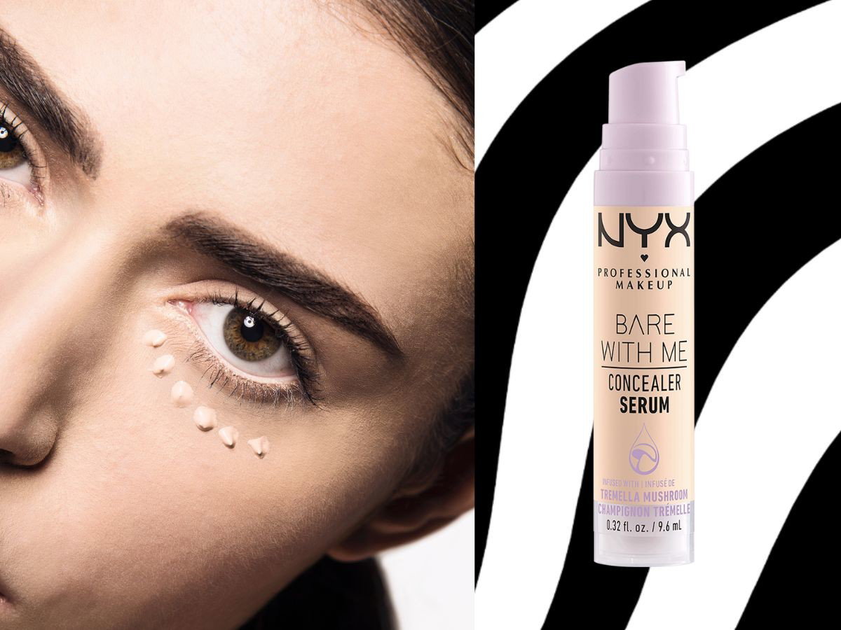 Korektor i serum Bare With Me od NYX Profesional Makeup