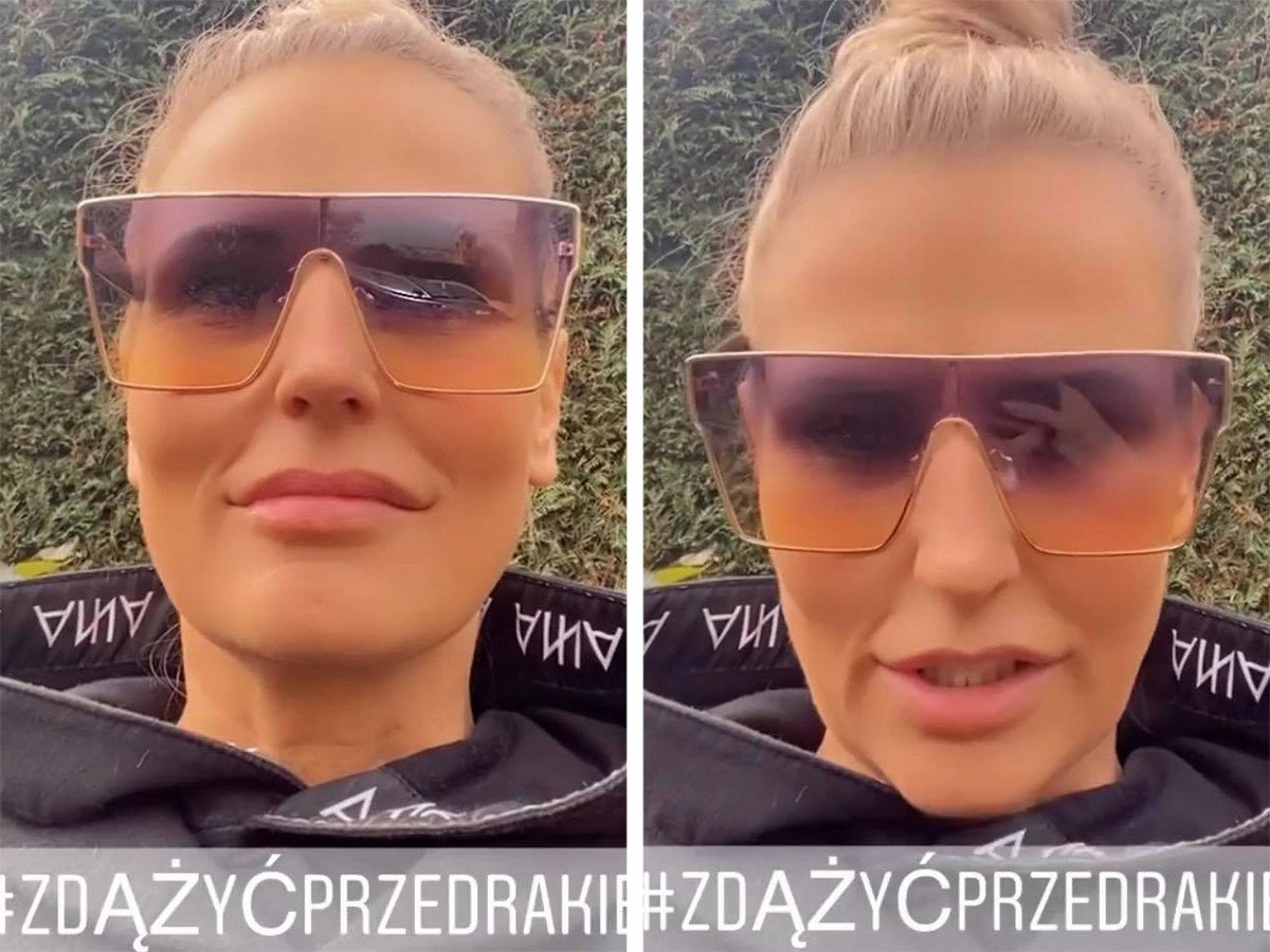 Dominika Tajner miała guza w piersi