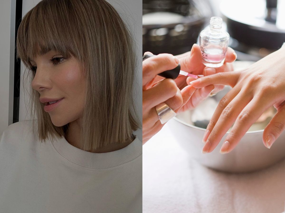 Maja Bohosiewicz w modnych paznokciach tiramisu nails