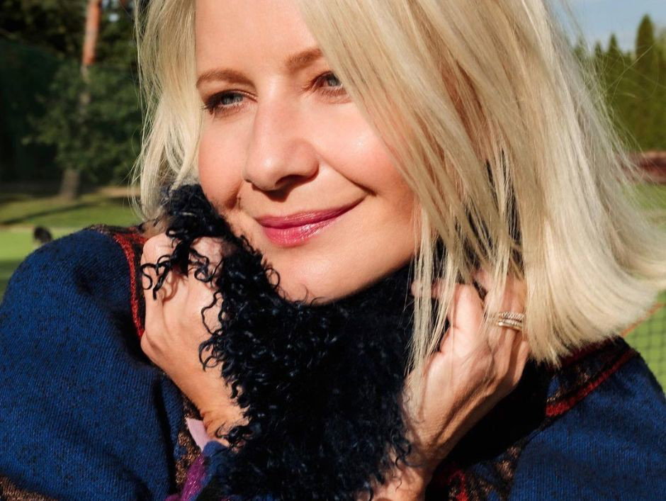 Małgorzata Kożuchowska w pastel nails
