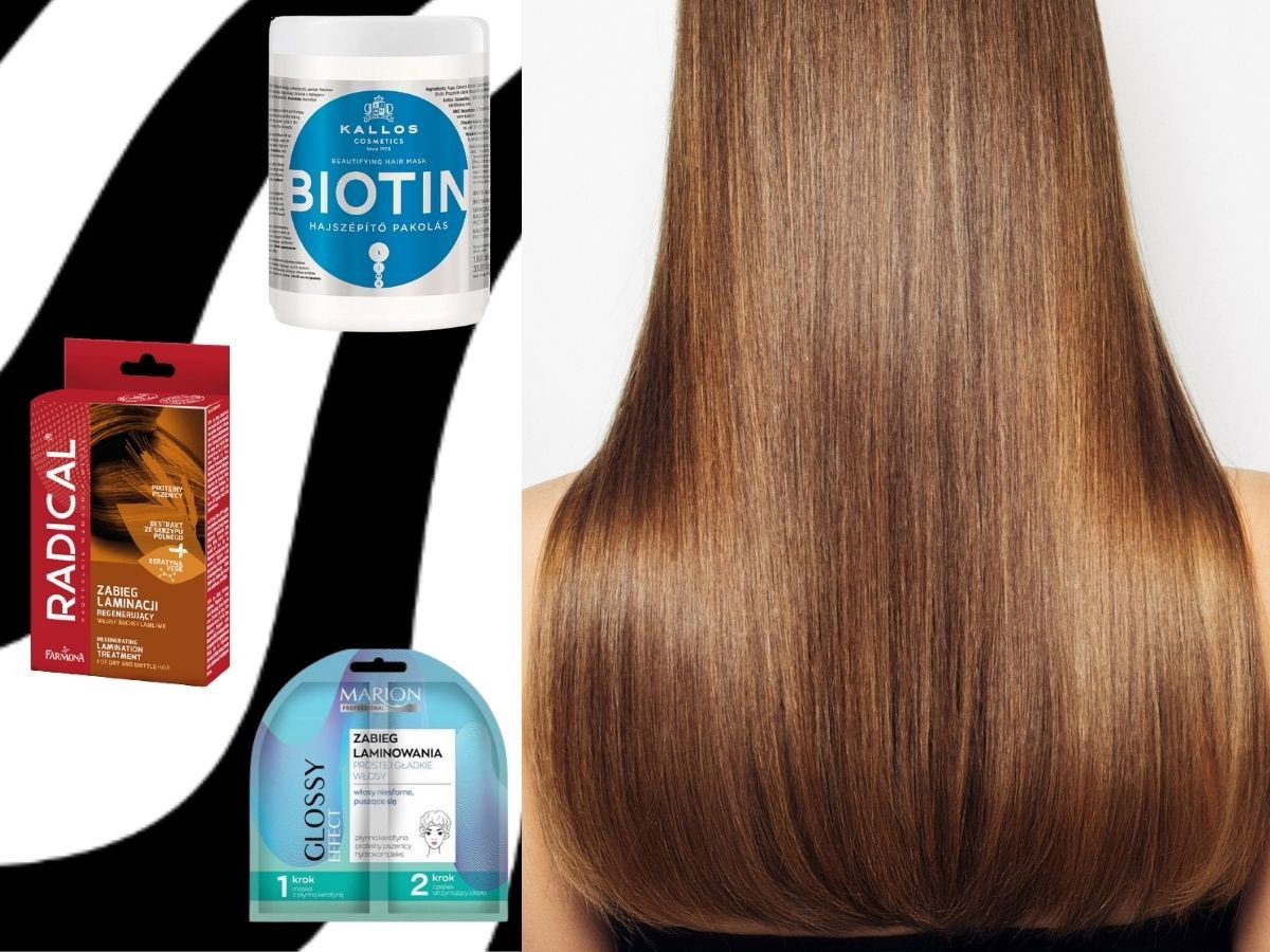 Laminacja włosów w domu - to 3 najlepszych produktów