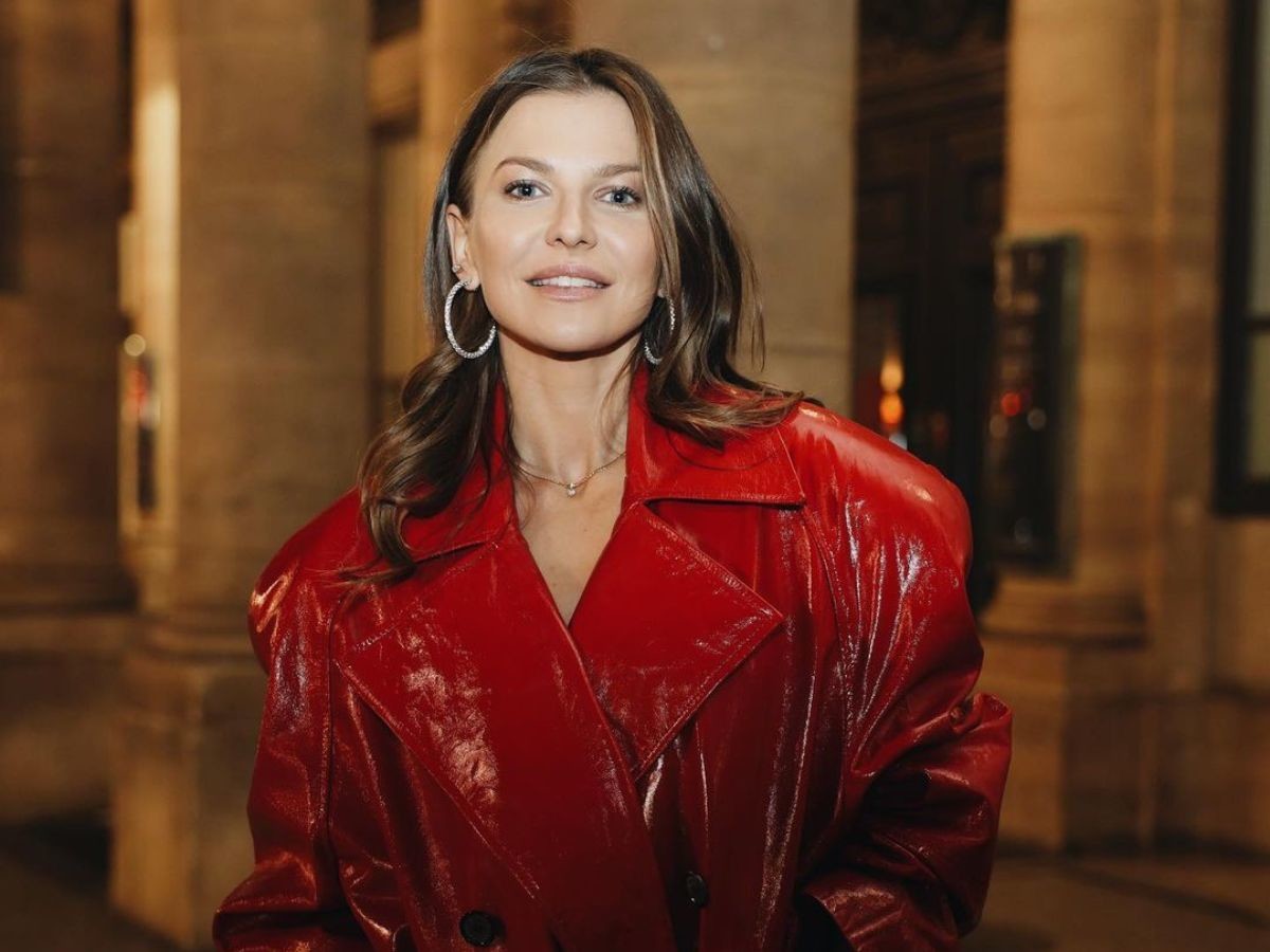 Anna Lewandowska na Paris Fashion Week