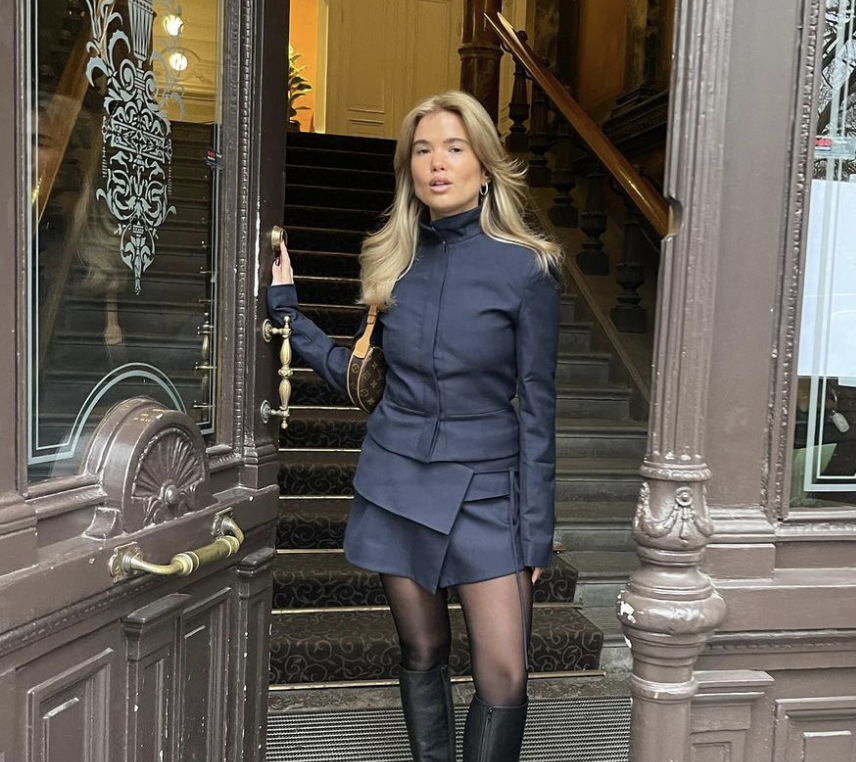 kozaki na niskim obcasie na 2023 w stylu szwedzkich influencerek