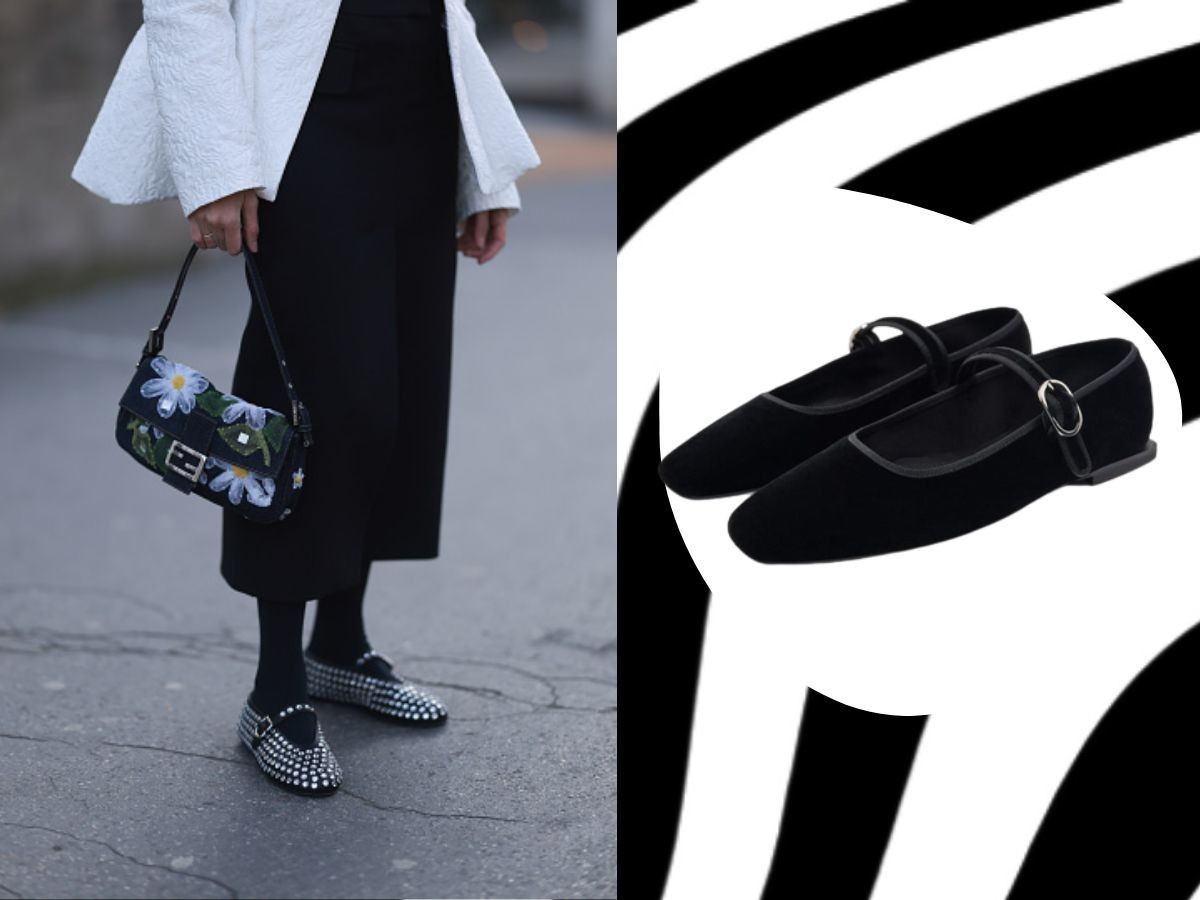 Modne buty na wiosnę 2023 - baleriny damskie