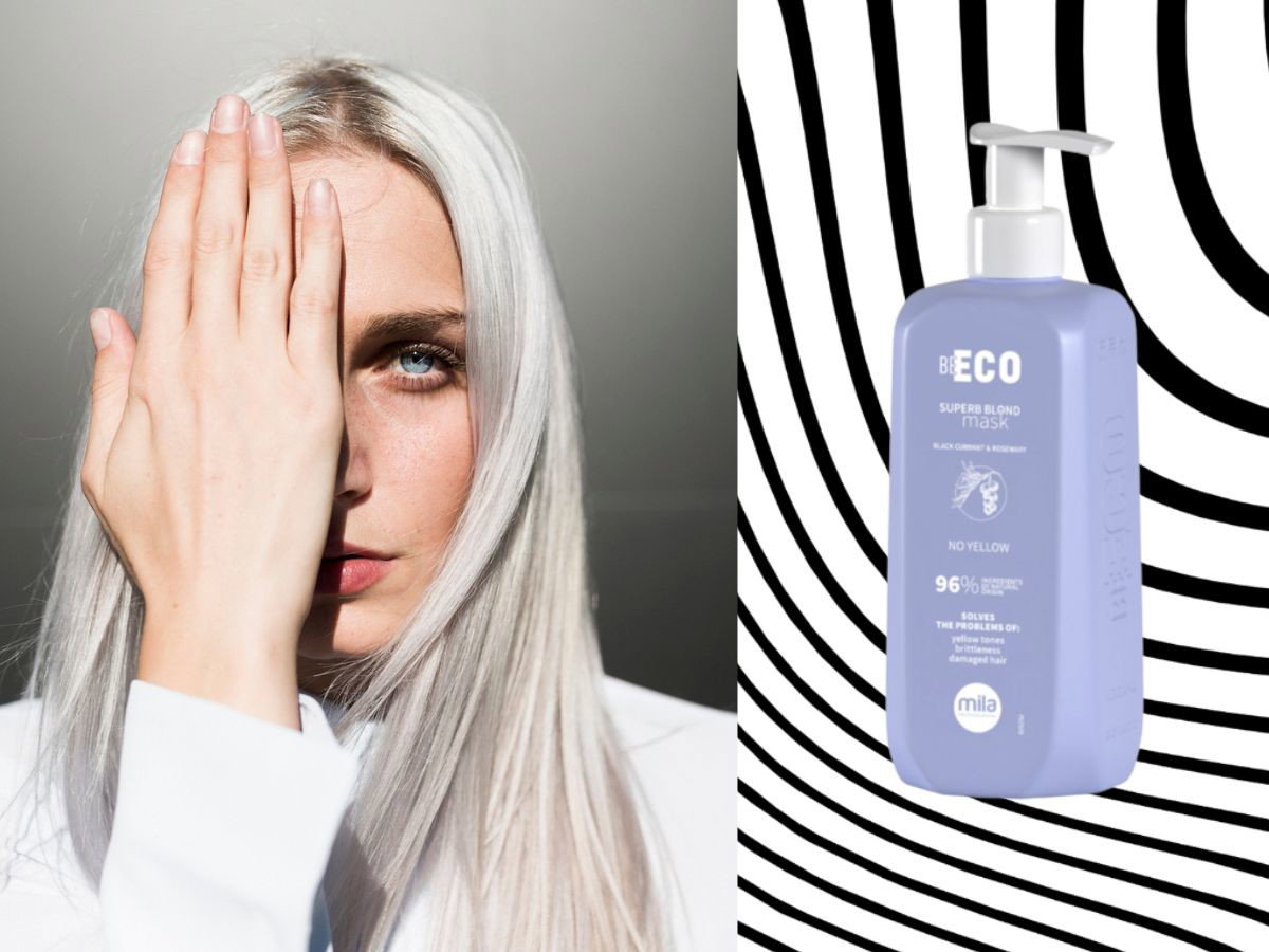 Maska do blondu Maska Superb Blond od Mila Professional Be Eco