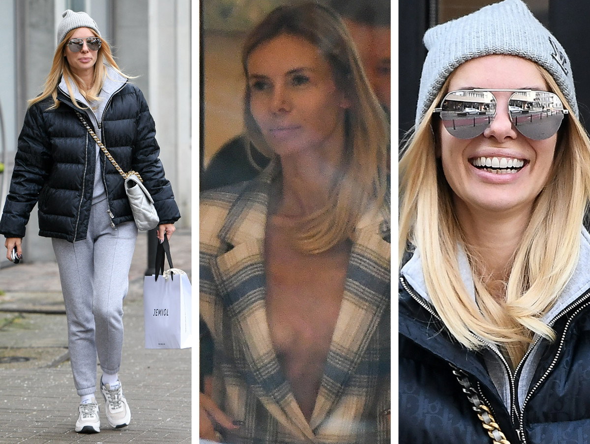 Izabela Janachowska na przymiarkach w modnym butiku