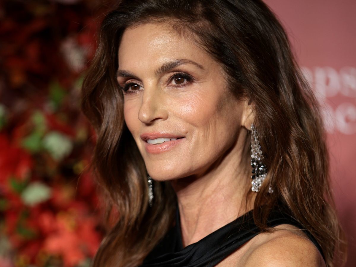 Cindy Crawford bez makijażu