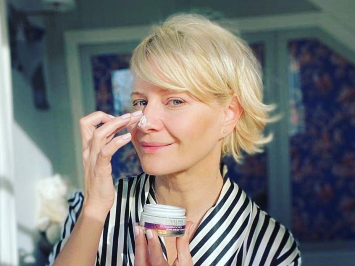 Małgorzata Kożuchowska używa kremu z bio retinolem