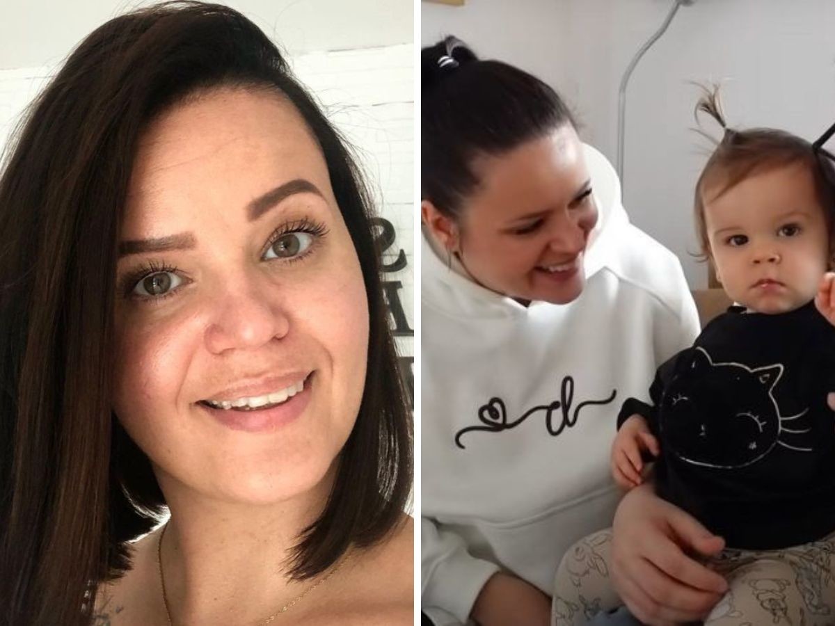 Agnieszka Łyczakowska zabrała Tosię do dentysty 00