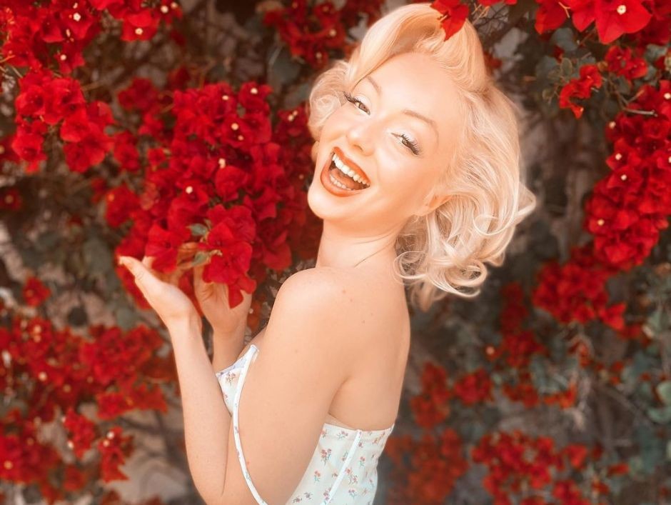 Sobowtór Marilyn Monroe Jasmine Chiswell