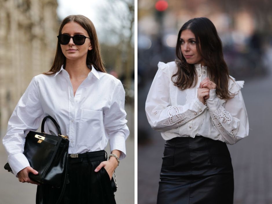 Stylizacje z koszulą