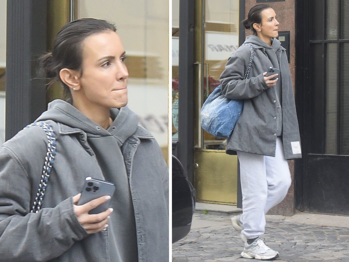 Sara Boruc w oversize'owej stylizacji i z torebką za 5000 złotych