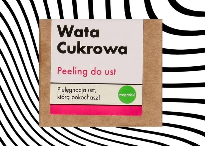 Peeling do ust `Wata cukrowa`