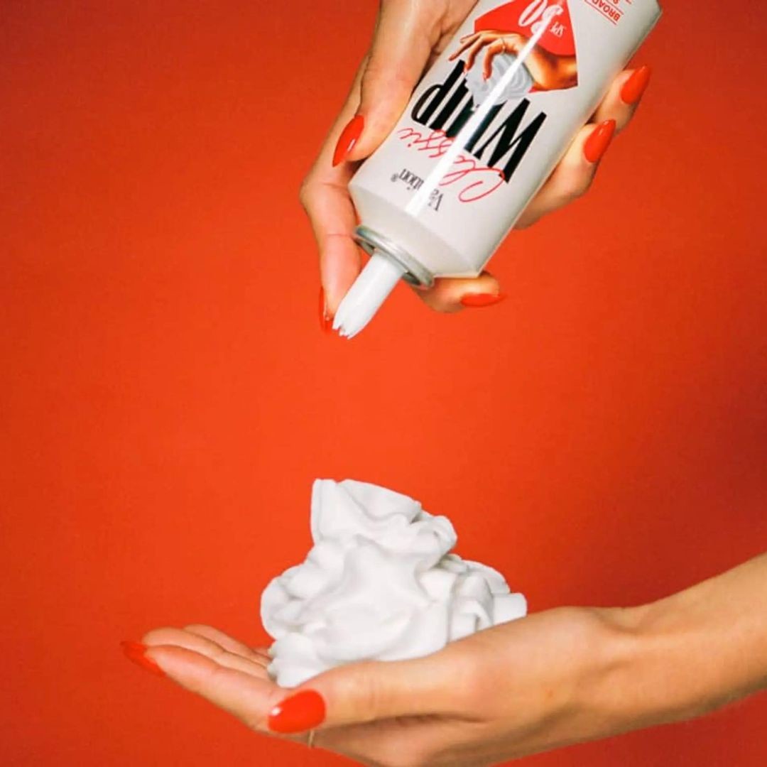 SPF 30 do twarzy i ciała w "bitej śmietanie"