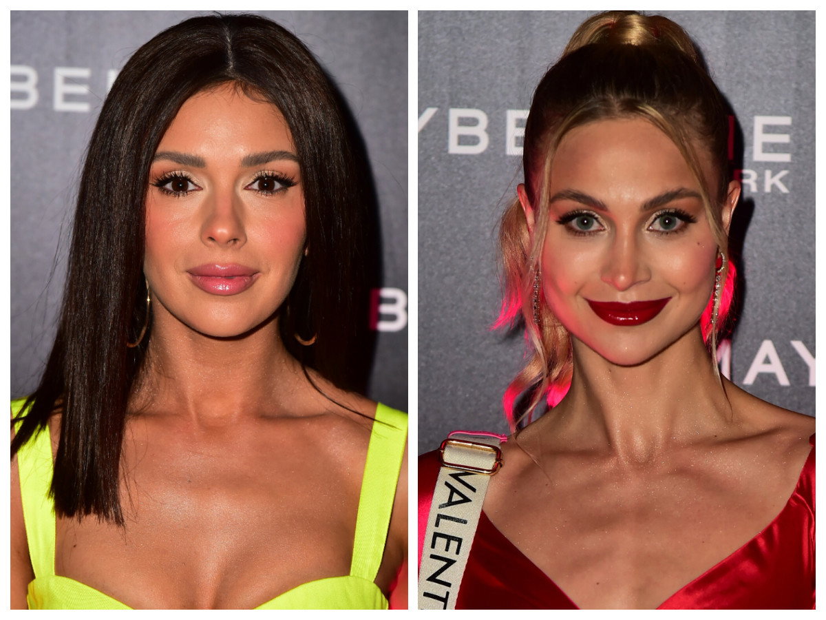 Klaudia Halejcio i Hanna Żudziewicz pojawiły się na imprezie Maybelline