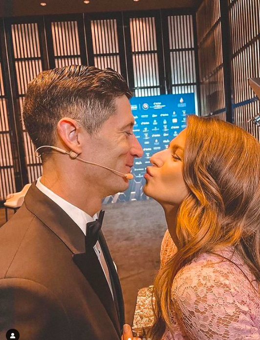 Anna Lewandowska i Robert Lewandowski - Dubaj