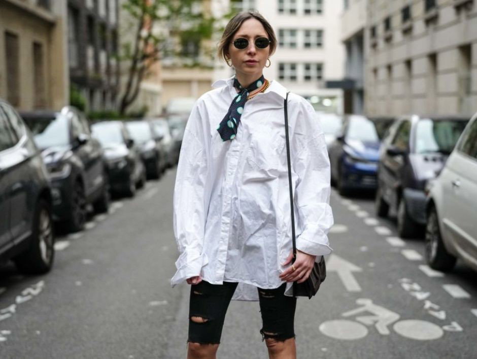 Koszula oversize - stylizacje