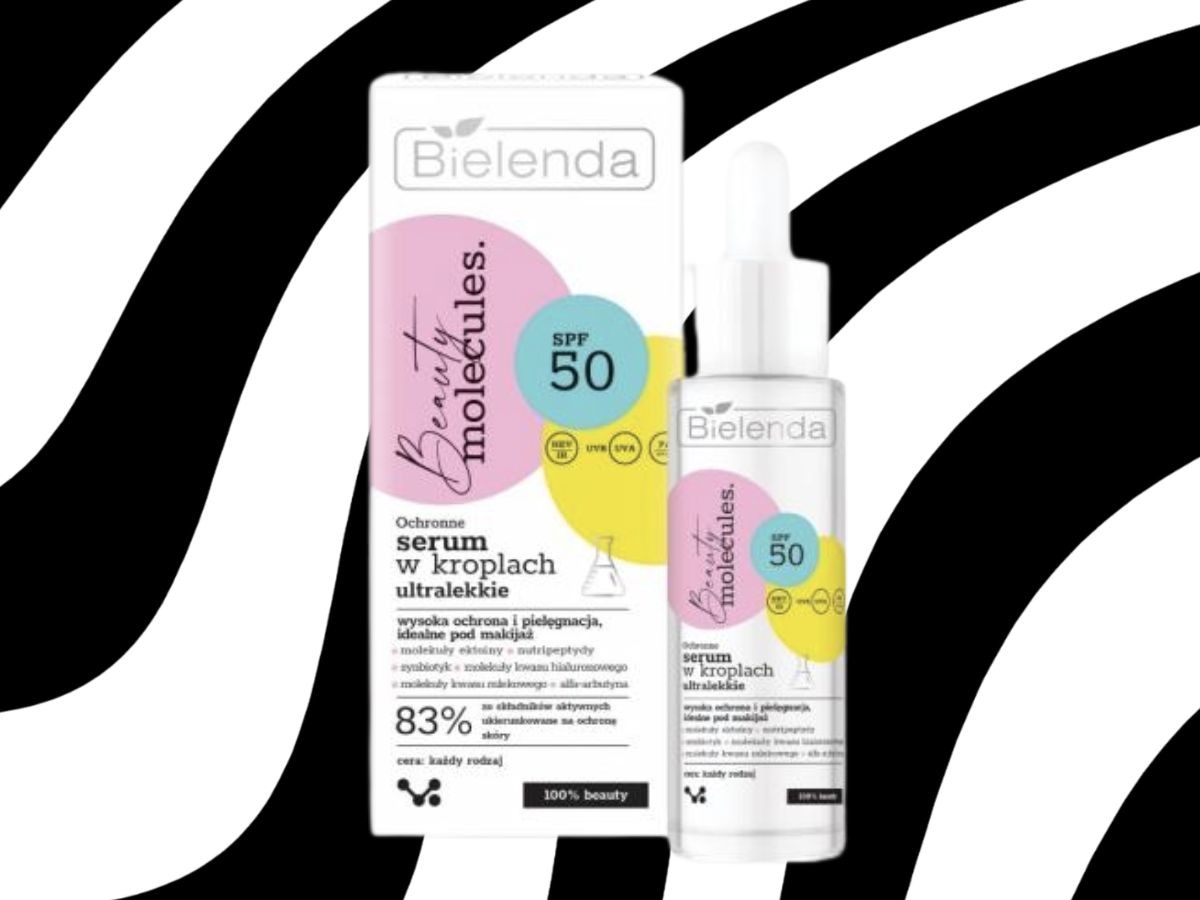 Ochronne serum w kroplach ultralekkie SPF 50, Beauty Molecules o Bielenda