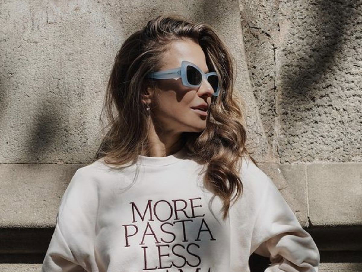 Anna Lewandowska nosi Flared Pants