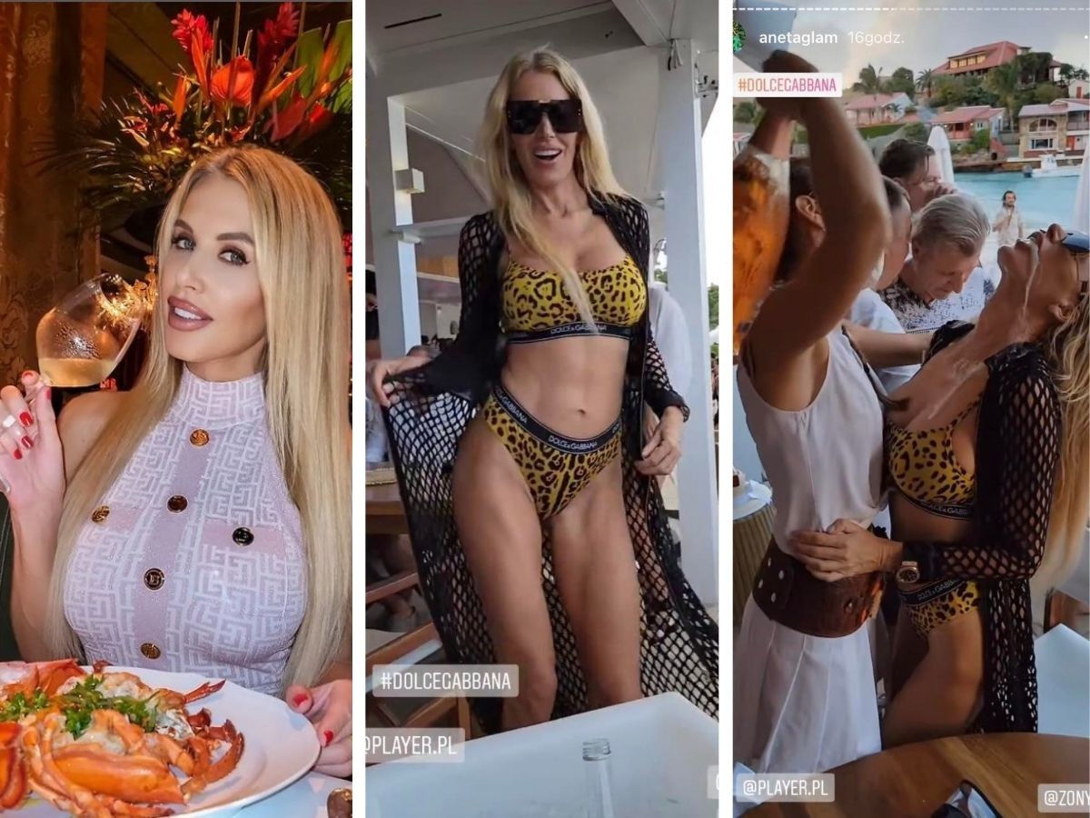 Żony Miami Aneta Glam na imprezie