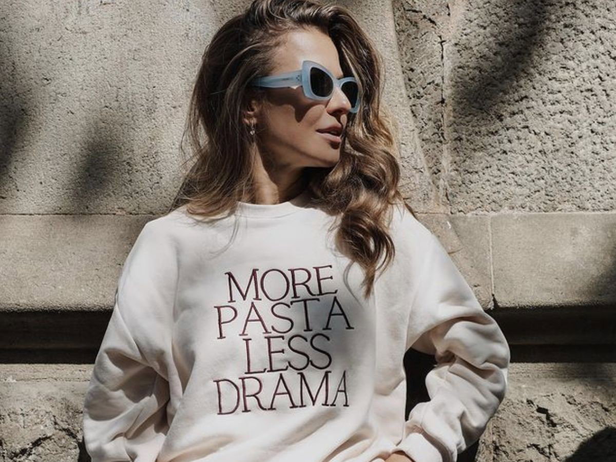 Anna Lewandowska z modnym manicure na wiosnę 2023 Milk Bath Nails