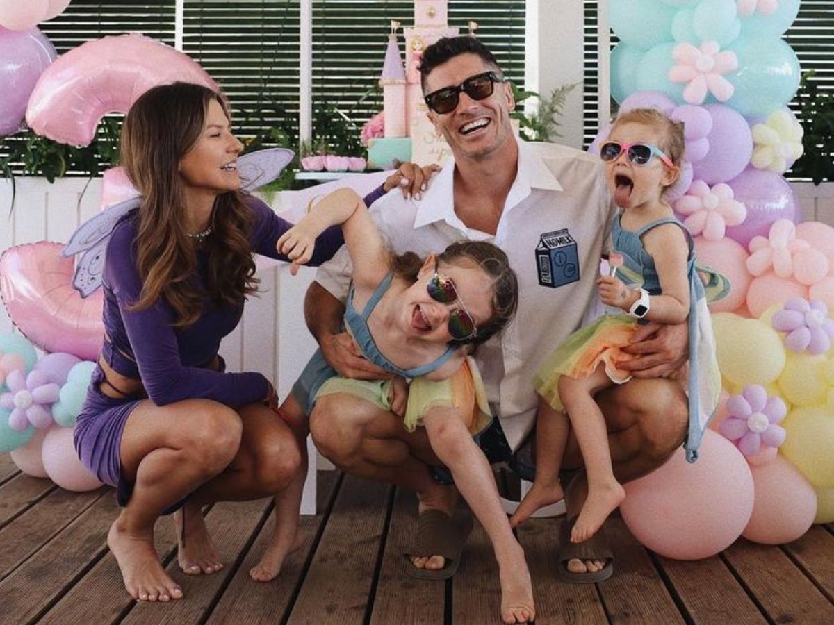 Anna i Robert Lewandowscy wyprawili bajkowe urodziny córeczkom