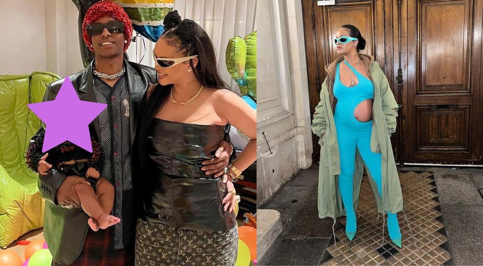 A$AP Rocky i Rihanna z synem