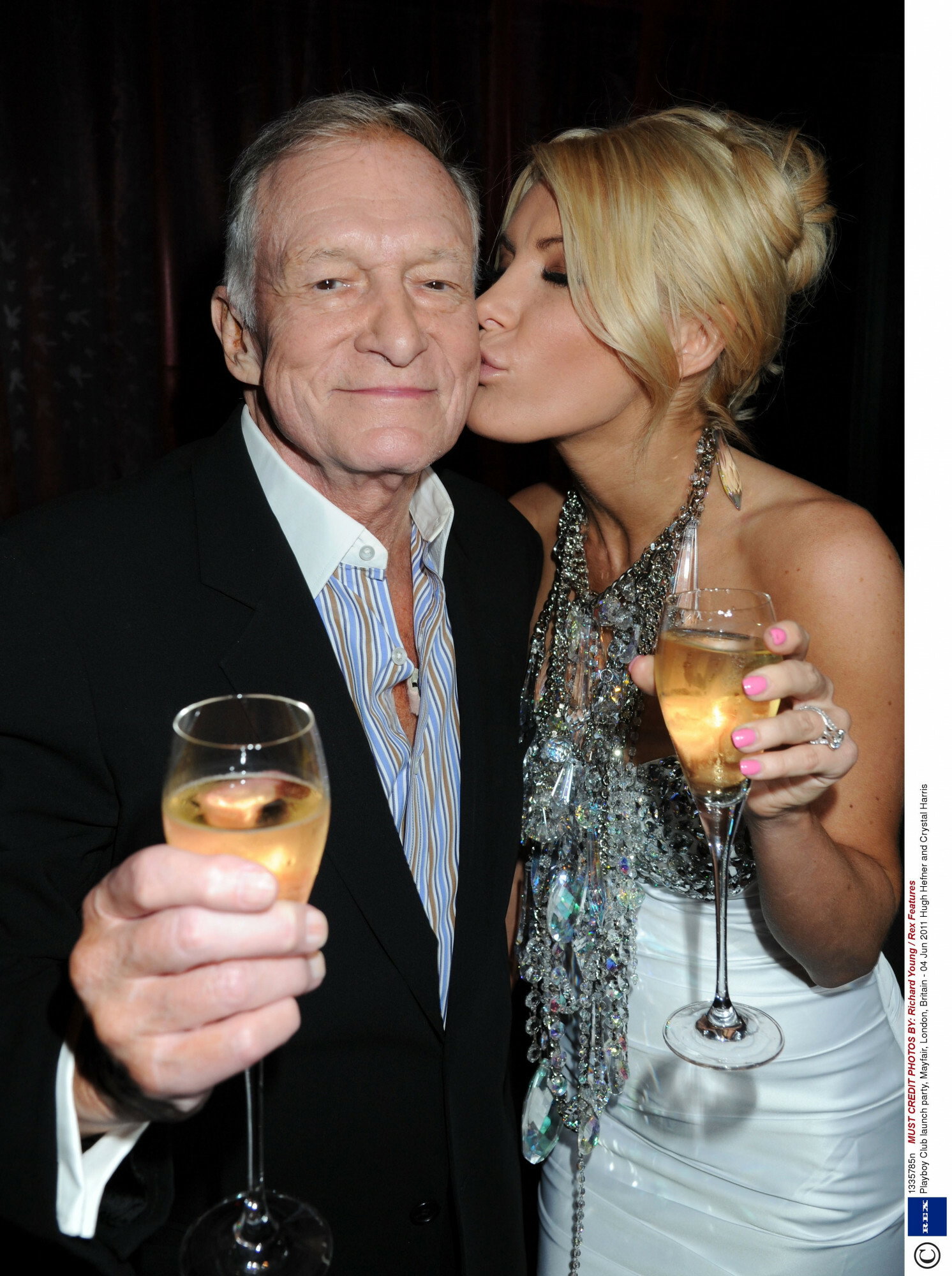 Hugh Hefner i Crystal Hefner