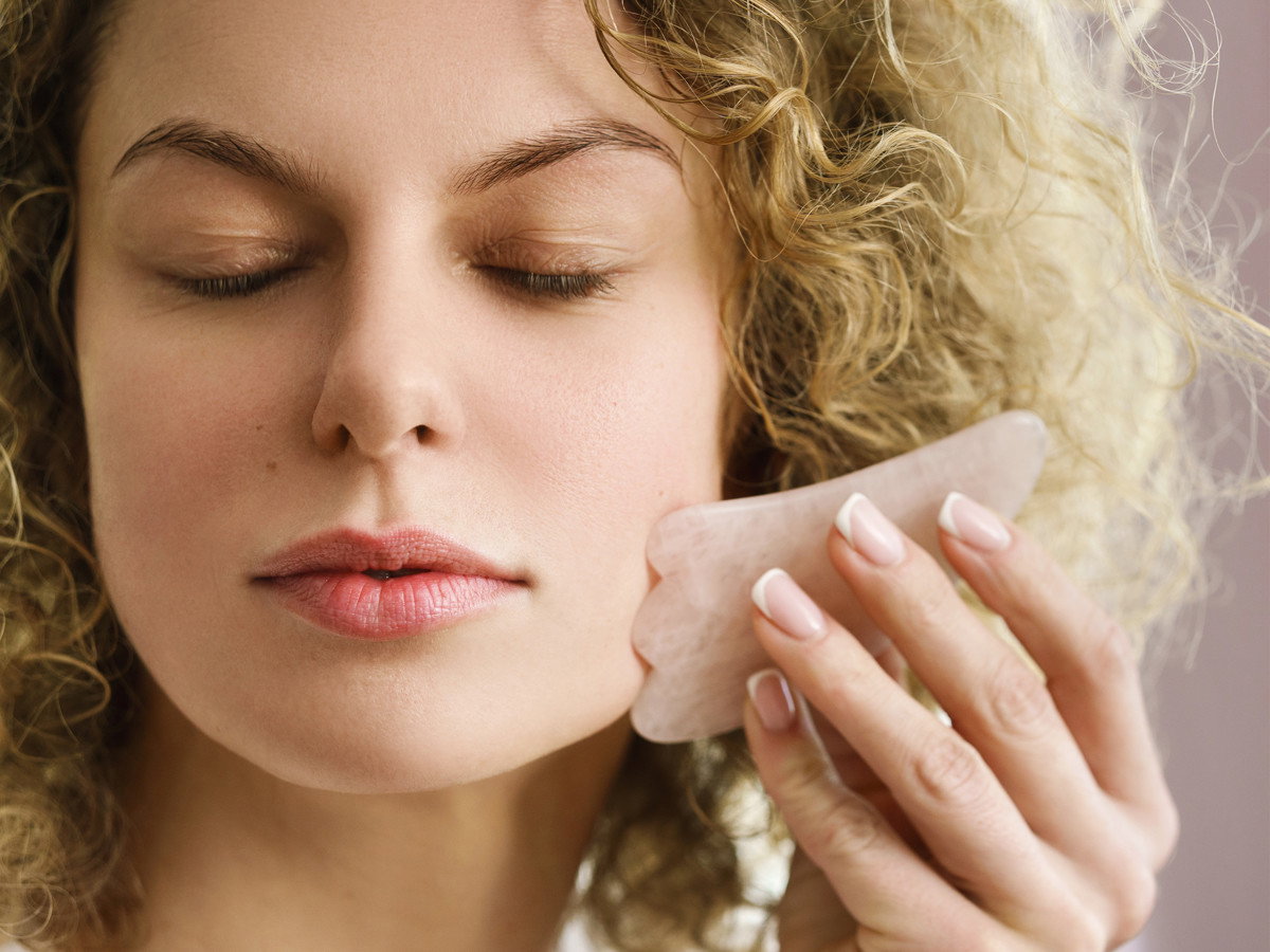 kamień do masażu gua sha